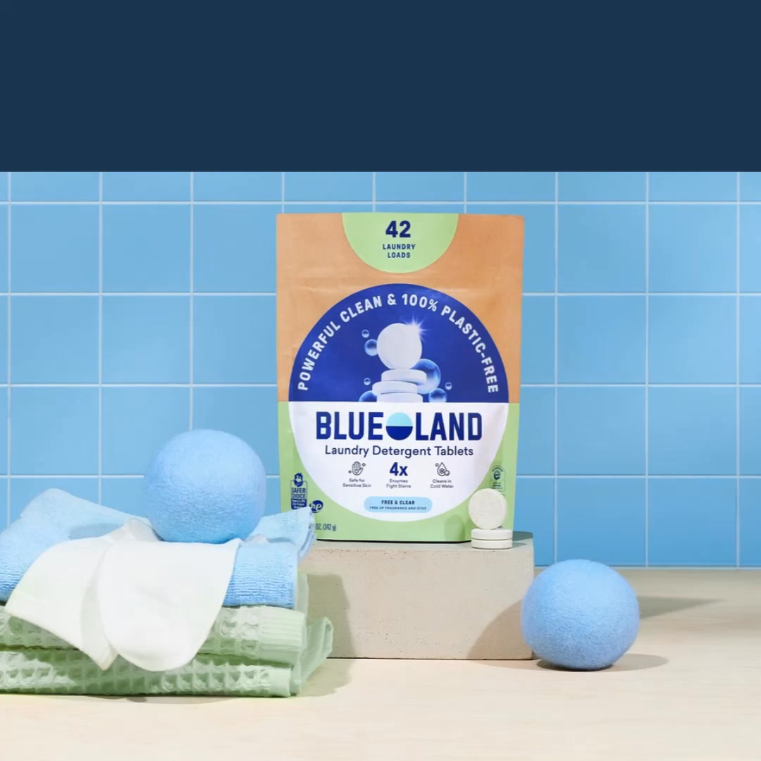 🚽 A Fresh Clean — Buy One Pouch of Laundry Detergent or Dishwasher Detergent Tablets, Get One FREE!
Upgrade your routine with Blueland’s plastic-free cleaning essentials and get one FREE when you buy two.

✨ Zero plastic