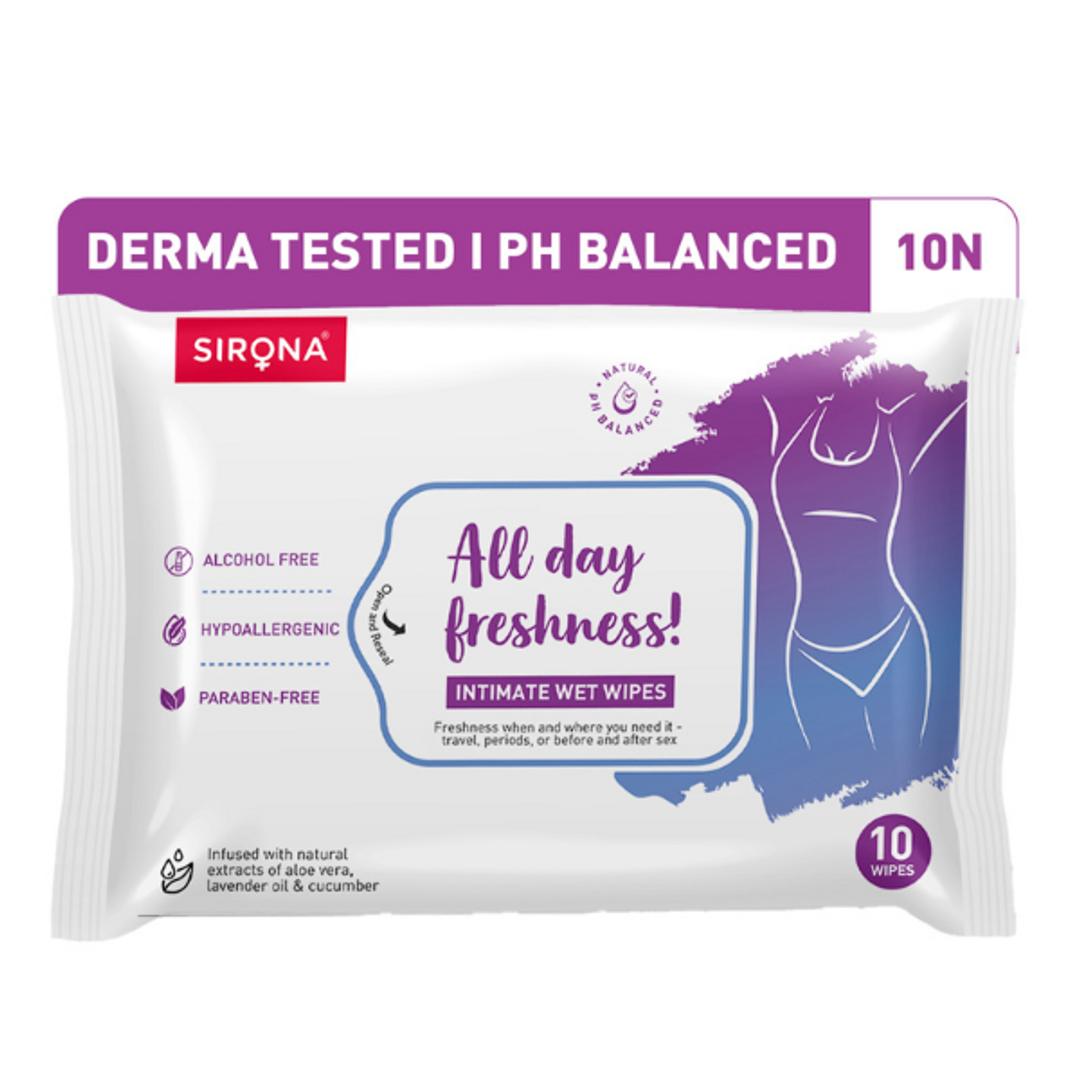 Whether you are looking for period solutions or specialised care for your most sensitive intimate areas, Sirona provides high-performance products that are dermatologically tested and safe for daily use. Enjoy 20% off on