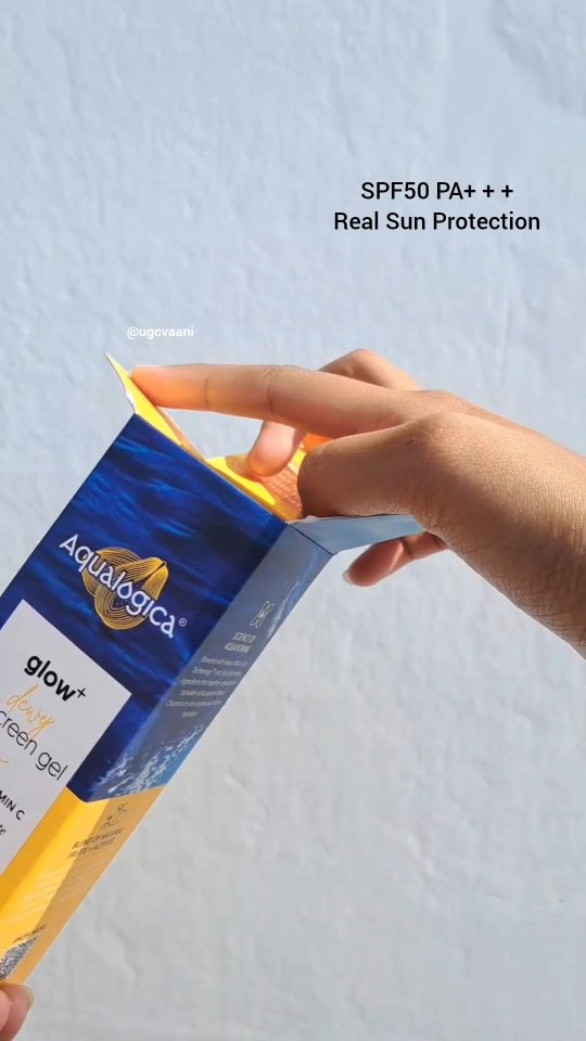 Meet Aqualogica Glow+ APF Sunscreen
SPF 50+ PA++++, new-age sun filters
and a texture so light, it disappears

[Aqualogica Sunscreen, SPF 50+ PA++++
Lightweight Sunscreen, Dewy Sunscreen, New Gen
Sunscreen, Best Sunscree