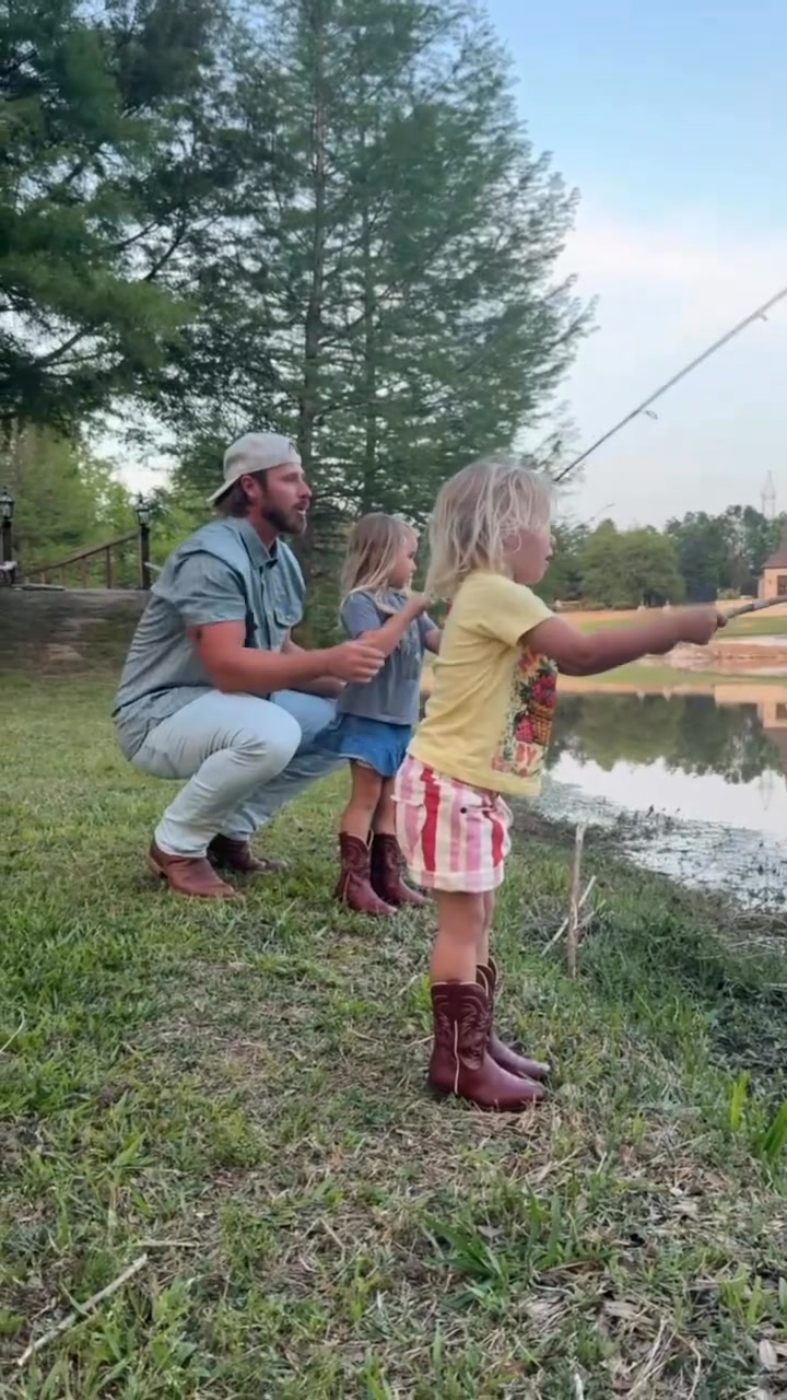 For daughters raised on fishing and time outdoors, Tecovas kids boots are made for every little adventure.