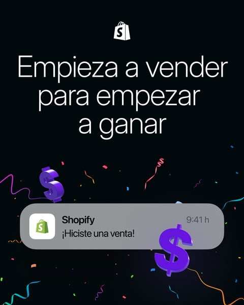 Comienza gratis a vender en Shopify
