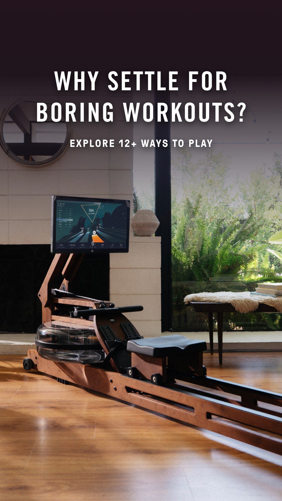 Named Esquire’s “Best Rowing Machine” — and handcrafted in the USA. 🇺🇸