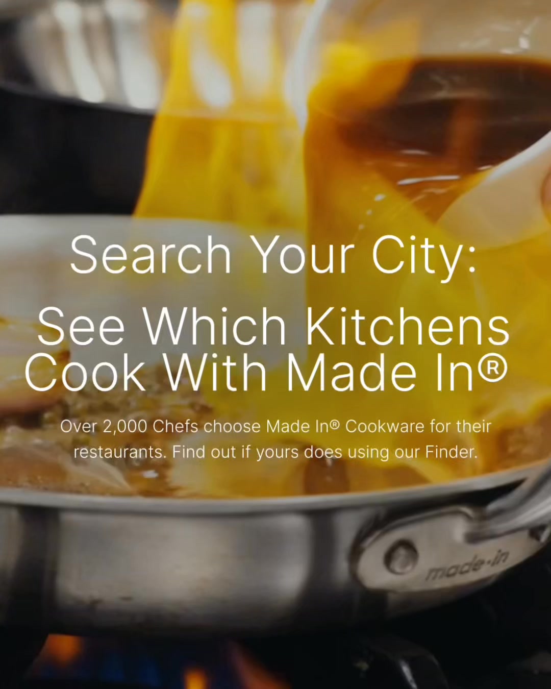 2000+ restaurants use Made In Cookware for daily service. Is your favorite on the list?