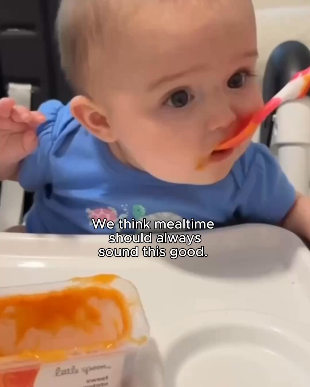 We think mealtime should always sound this good.