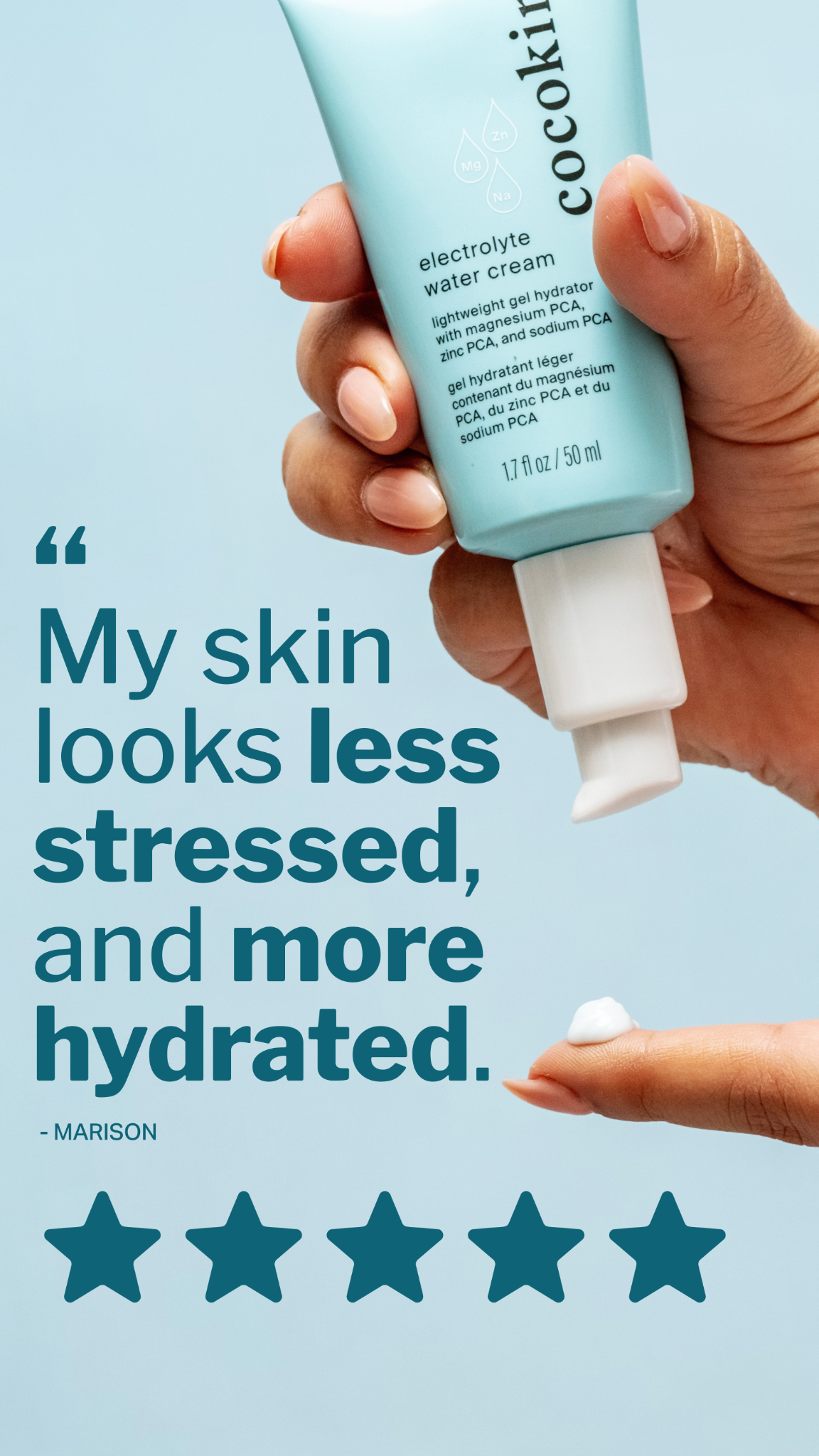 Bring Back a Healthy, Shine-Free Glow to Tired, Stressed Skin. 🌟