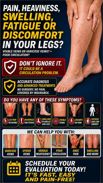 Leg Pain or Swelling? Don’t Ignore It