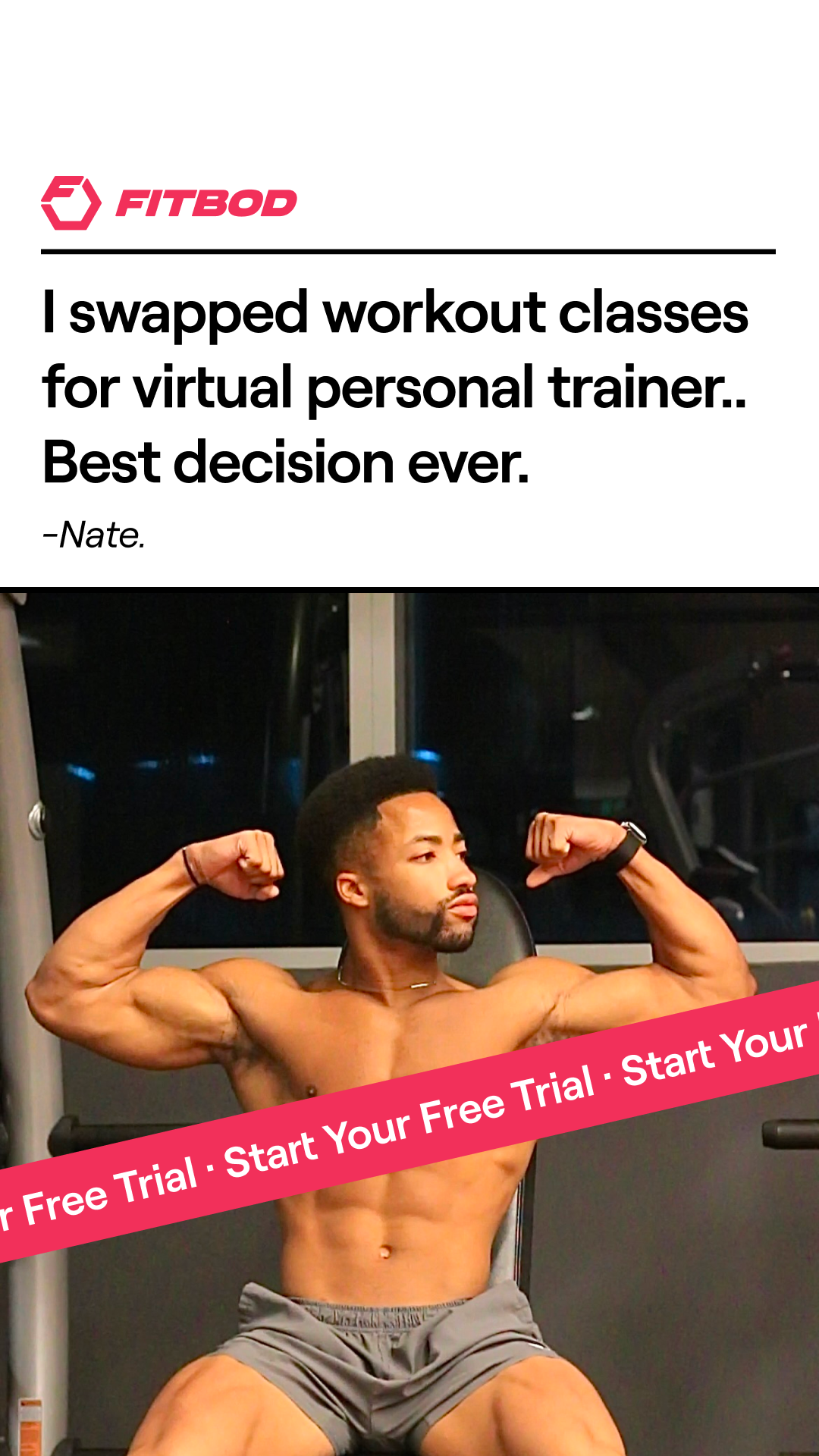 Break personal records and maximize your gains! Fitbod's innovative training algorithm will guide you through the right sets, reps, and weight to reach your fitness goals. Just open the app and start making progress!