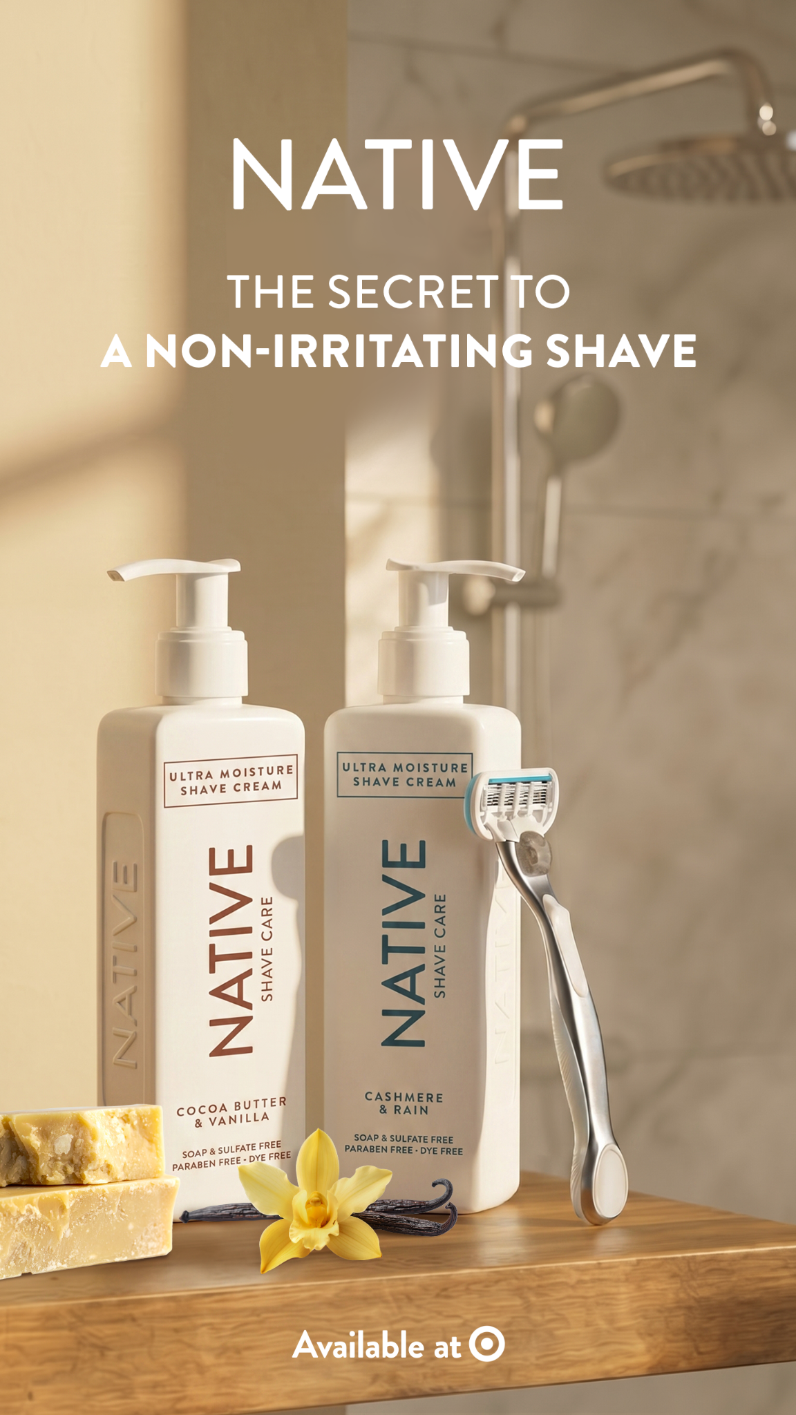 NEW! Native Shave Care