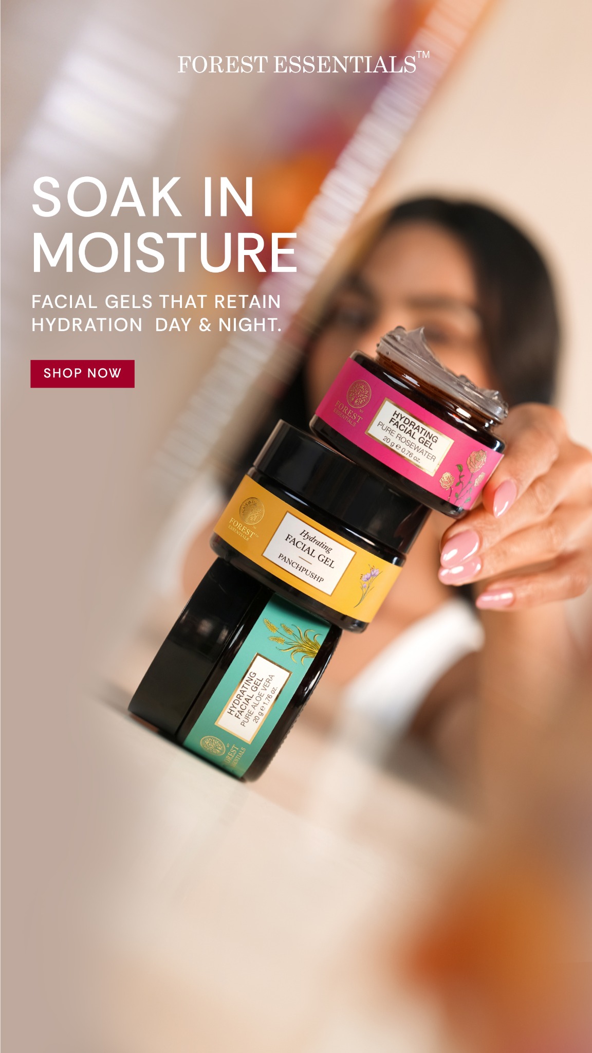 Revive parched skin with hydration that lasts day and night