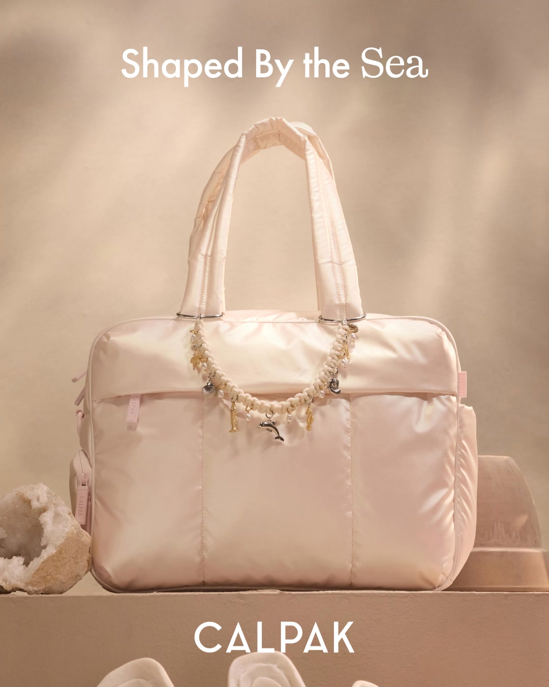 Introducing Pearlescent: a soft, luminous pink that moves with the light.