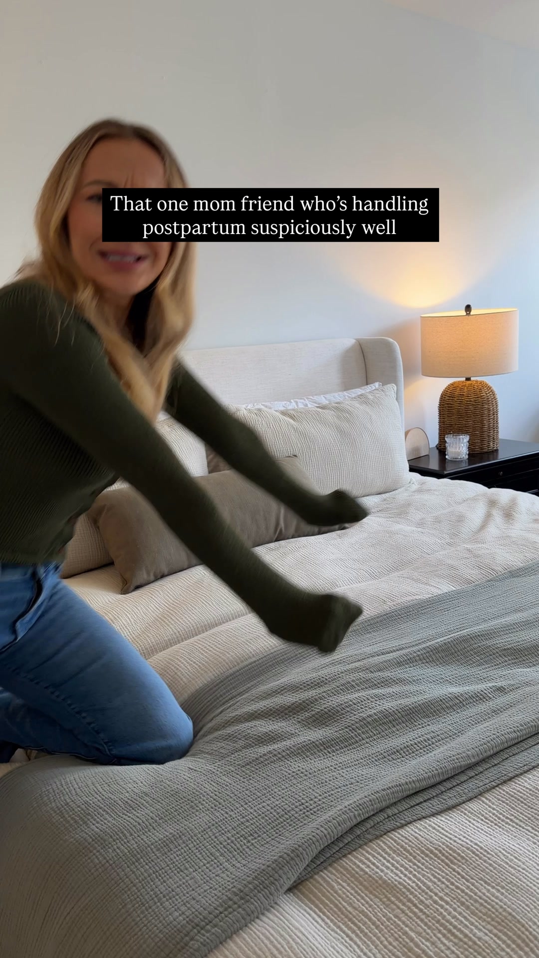 Postpartum is a whirlwind—you deserve a bed you actually want to collapse into. ☁️ 100% organic cotton, ethically made, and ridiculously soft. It’s the luxury upgrade every mom (new or seasoned!) needs.