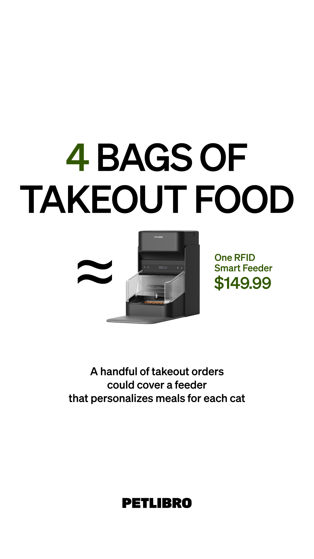 🐈 This Pet Day, put an end to the food fight with RFID feeding. Make sure the right cat gets the right meal, every time.