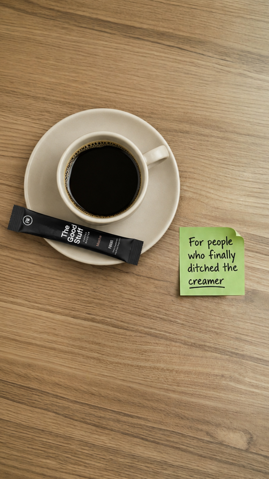 Read the Back of Your Creamer.