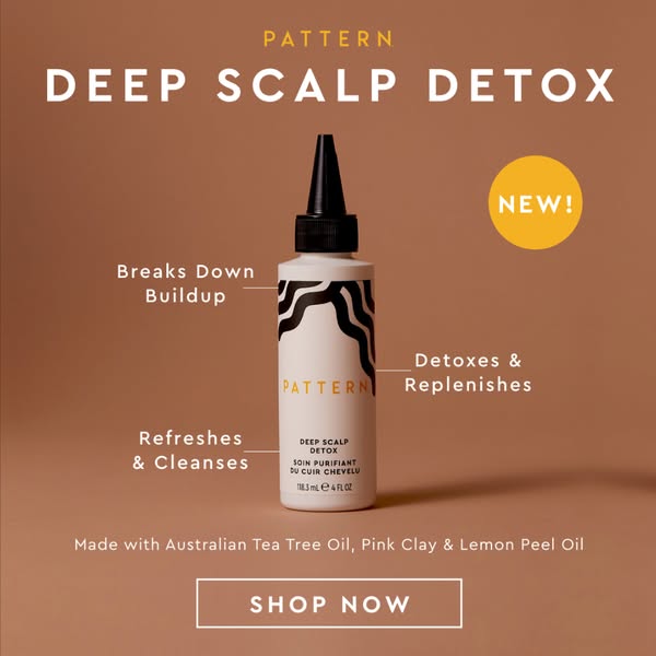 Our Deep Scalp Detox purges impurities without over-stripping roots. Refresh your scalp with an invigorating blend of Australian Tea Tree Oil, pH-balancing Pink Clay & cleansing Lemon Peel Oil. 🍋