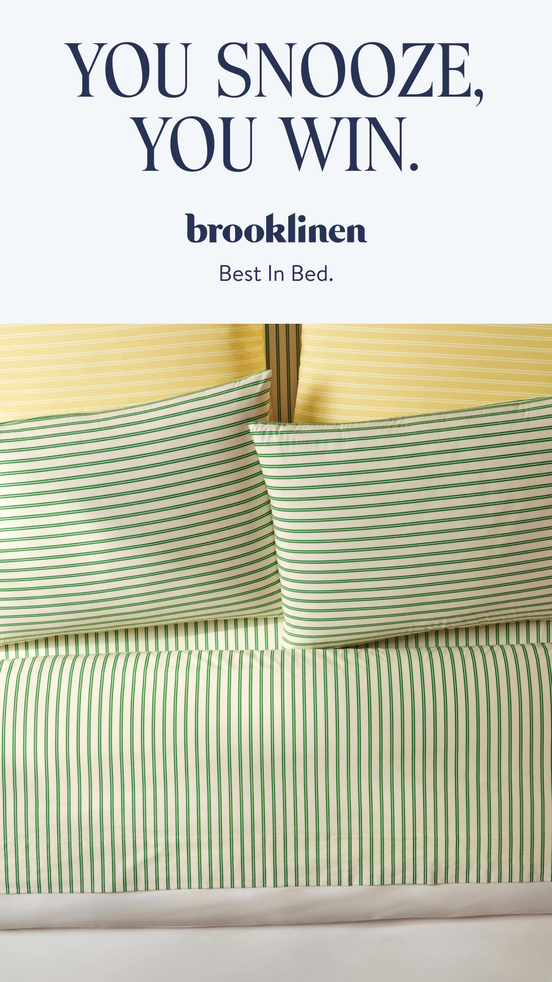 What can we say? With over 12 years of award-winning, fan-favorite bedding (and bath), it’s time to get in bed with the experts.