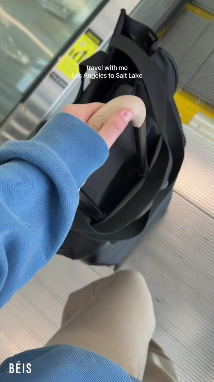 Spacious enough for all your essentials, sleek enough to slide under the seat.