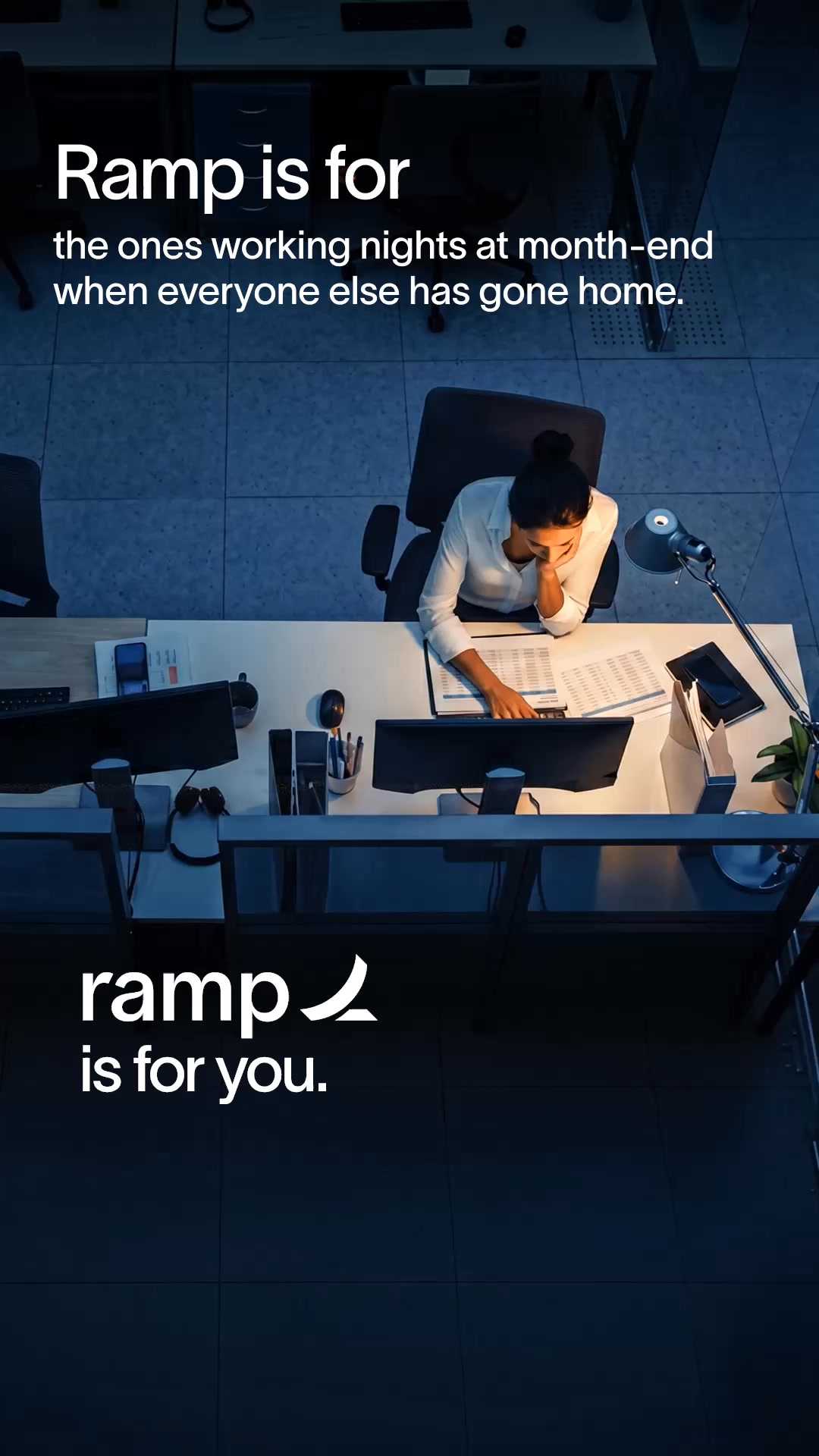 Ramp closes the books automatically.