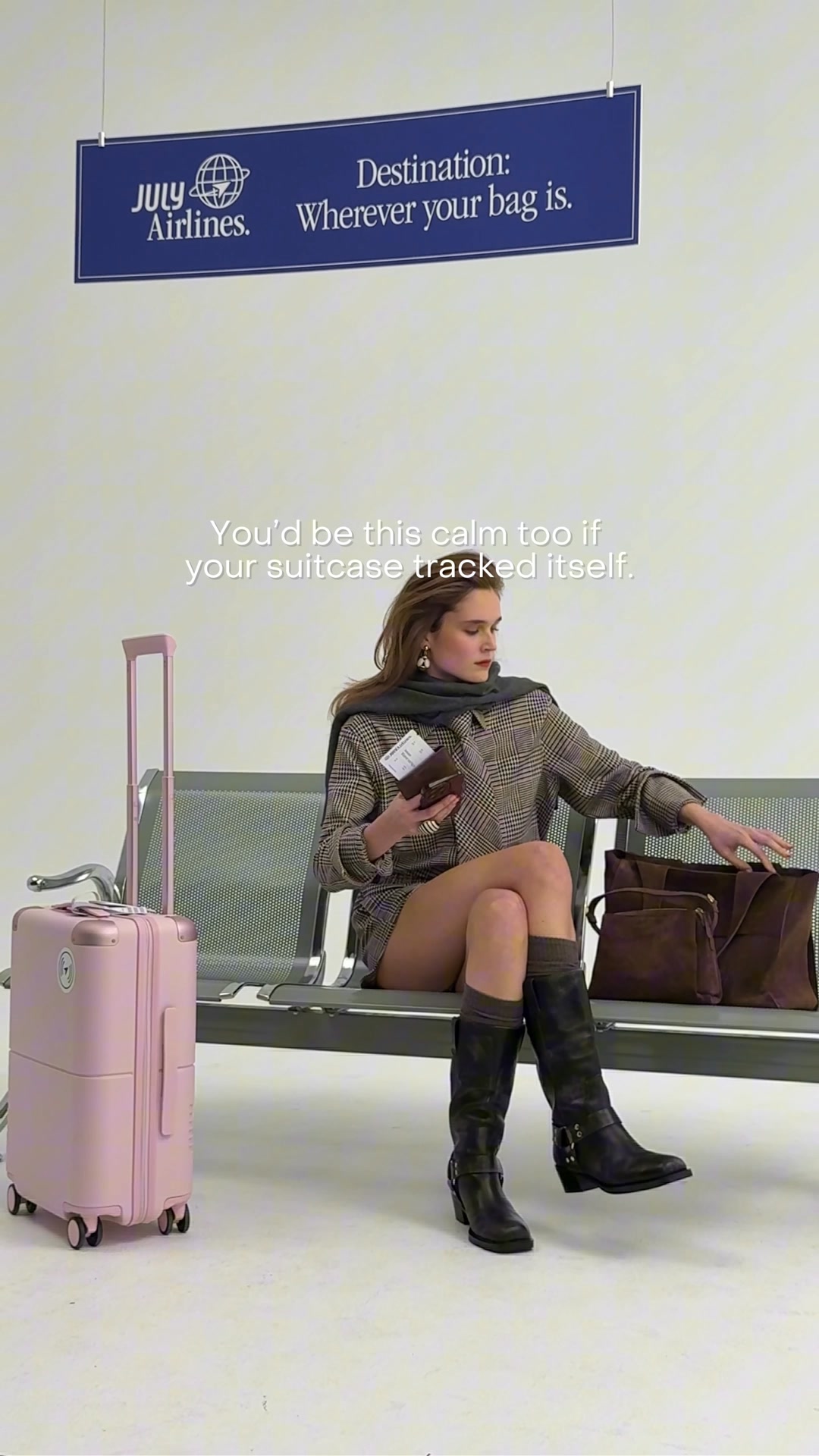 Never lose your luggage again.