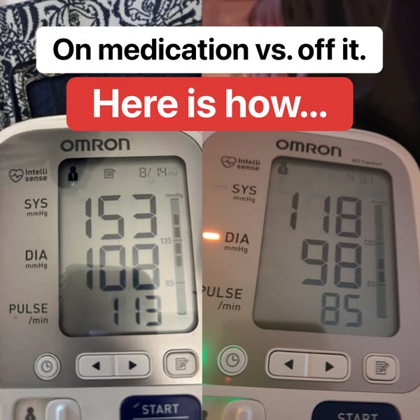 WARNING: Blood pressure medication withdrawal