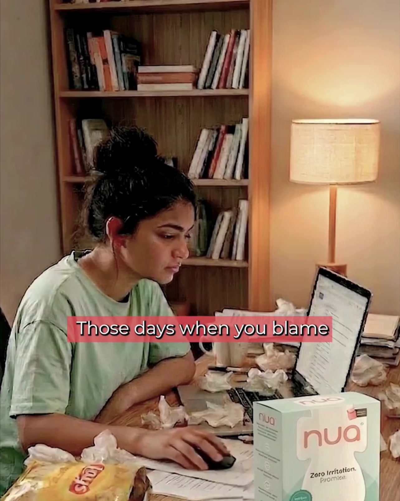Periods come with enough irritations and problems, your pad shouldn’t be one of them. Switch to Nua’s Complete Comfort Pads that promise Zero Irritation and 4-Way Comfort, always! Try them today @ 50% OFF + get a FREE pi