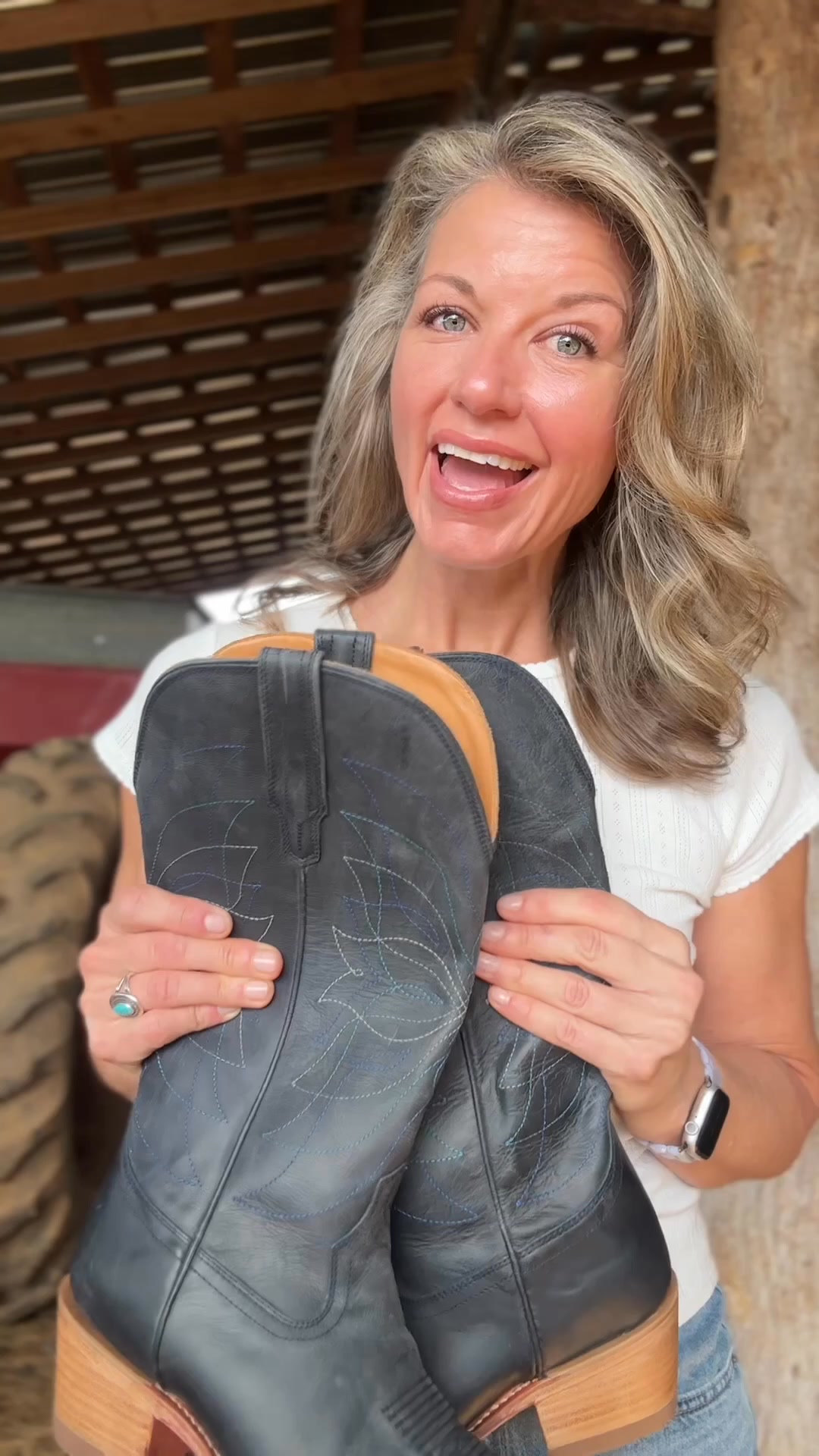 My Tecovas boots look just as good with dresses as they do with denim, and they feel comfortable right away.