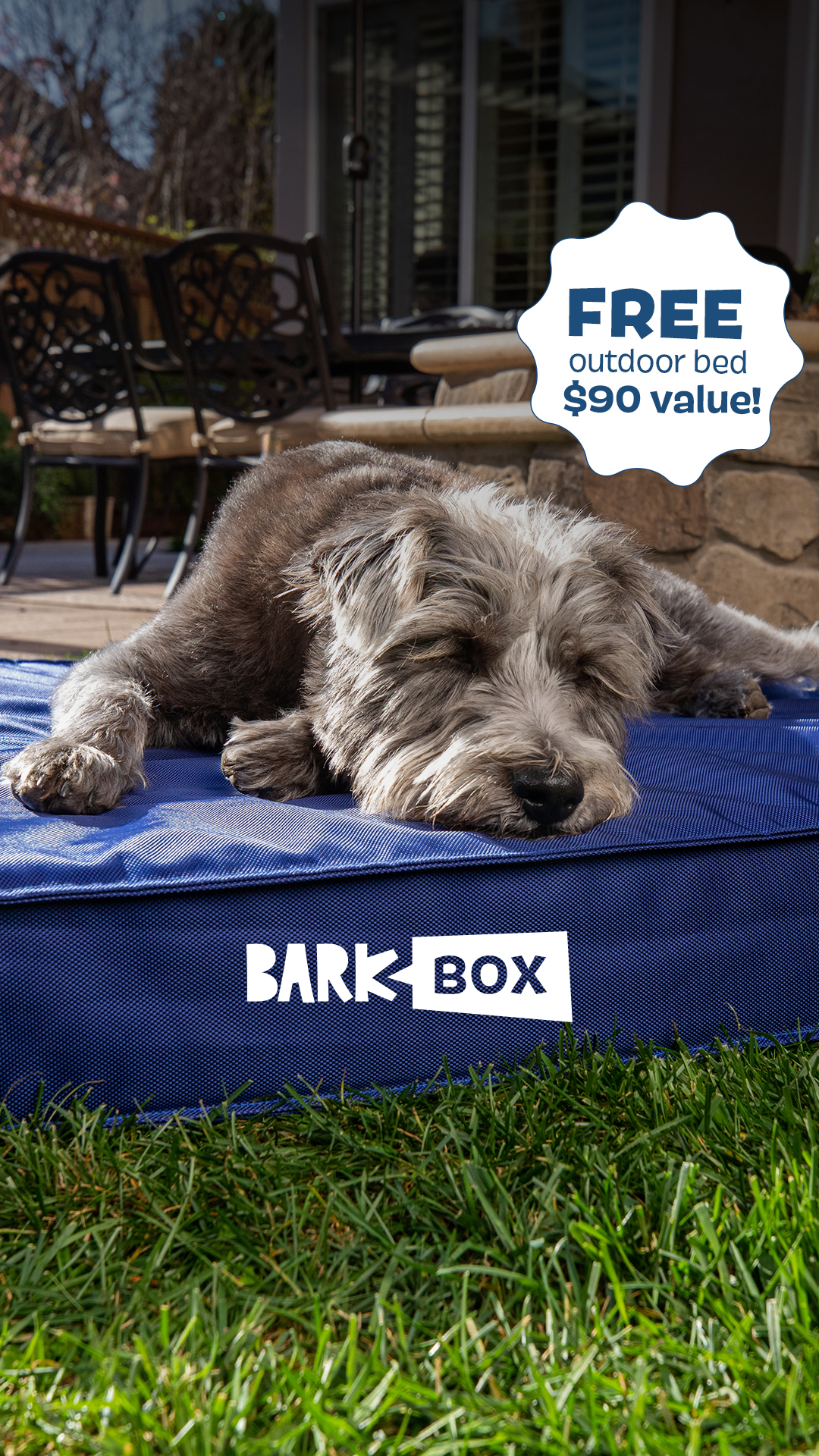 Free Outdoor Dog Bed