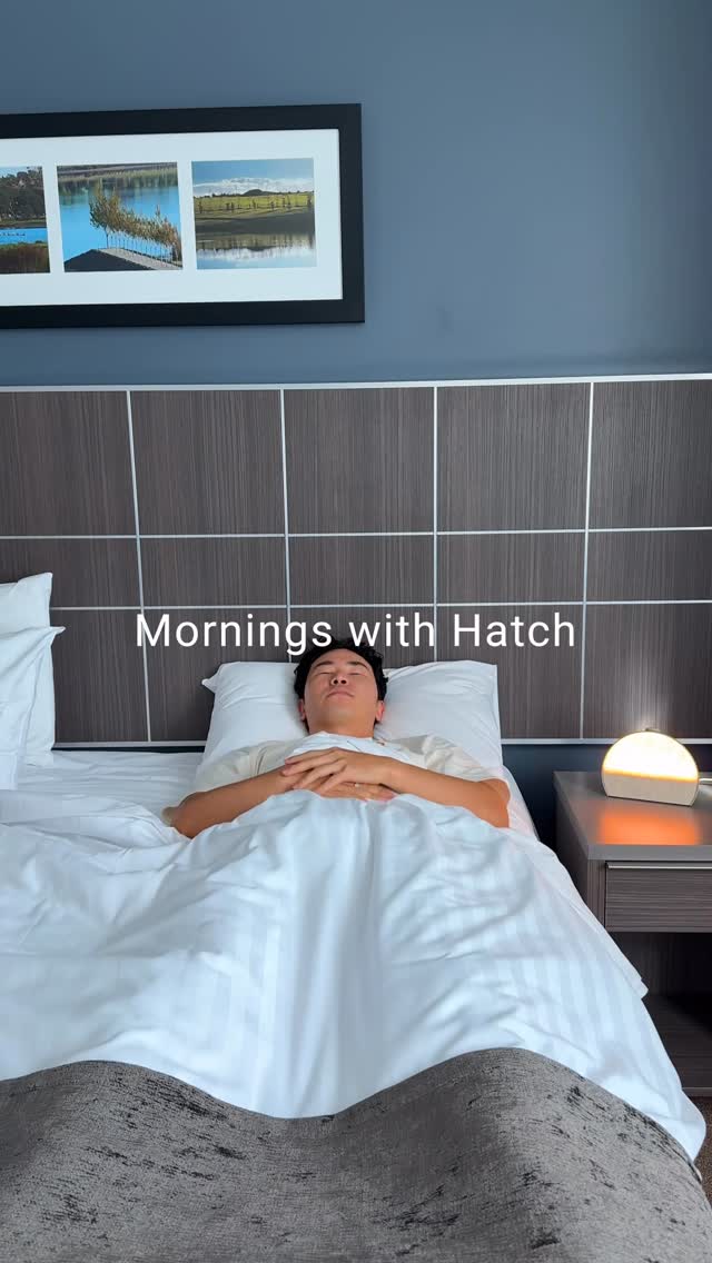 Mornings with @hatchforsleep VS Mornings without @hatchforsleep 

You decide.

#hatchpartner #hatchforsleep